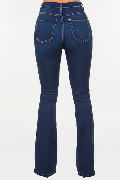 Raya Boot Cut Jean in Dark Denim