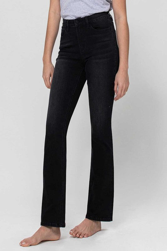 High Rise Slim Bootcut Jean