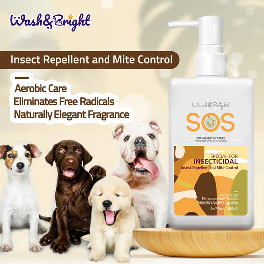 SOS Insect Repellent and Mite Control Pet Shampoo