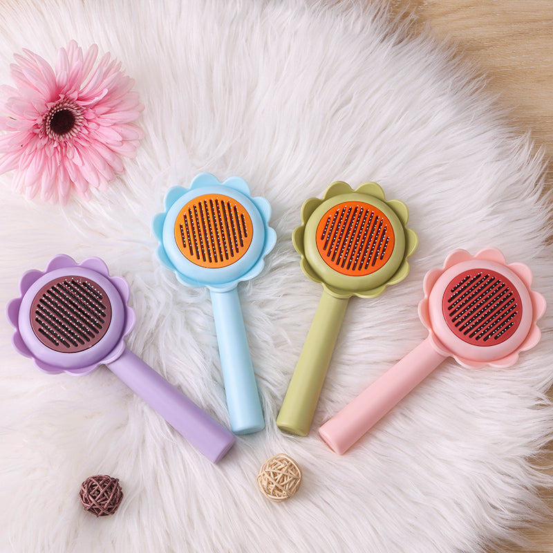 HydraOasis Sunflower Pet Brush