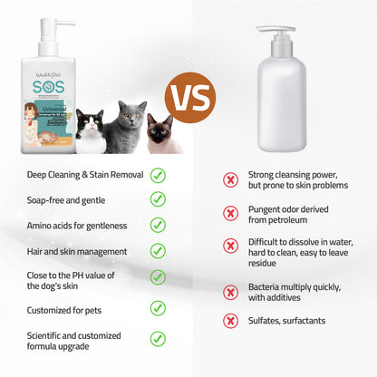 SOS Specialized Cat Series (Universal for All Cats) Shampoo