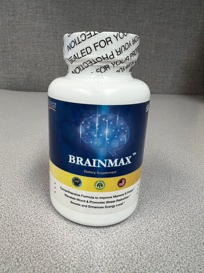 BRAINMAX 减少健忘、记忆力减退和短期记忆丧失，60 粒/瓶